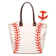 Load image into Gallery viewer, Baseball Tote - Embroidered