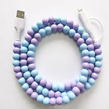 Load image into Gallery viewer, Beaded &amp; Pearl USB Charging Cord