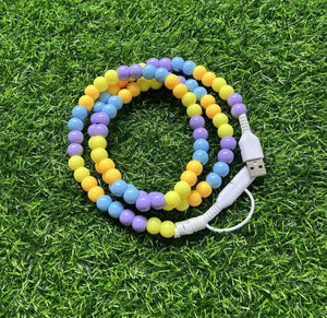 Beaded & Pearl USB Charging Cord