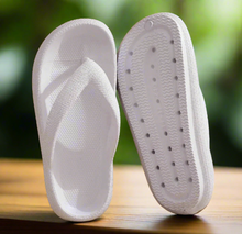 Load image into Gallery viewer, Marshmallow Flip Flops