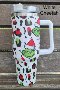 Green Holiday Tumblers