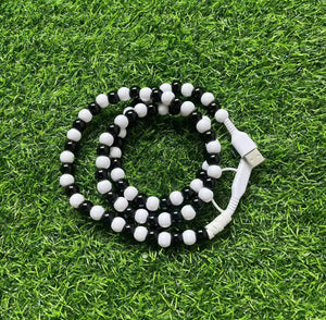 Beaded & Pearl USB Charging Cord