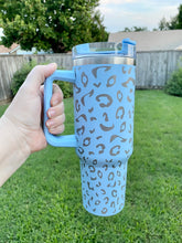 Load image into Gallery viewer, Cheetah 40oz Powder Coated Mug with Handle