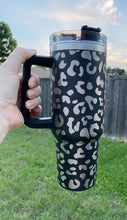 Load image into Gallery viewer, Cheetah 40oz Powder Coated Mug with Handle