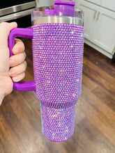 Load image into Gallery viewer, Rhinestone Bling 40oz Tumbler