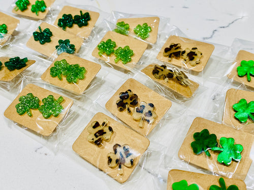 Shamrock Studs
