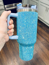 Load image into Gallery viewer, Rhinestone Bling 40oz Tumbler