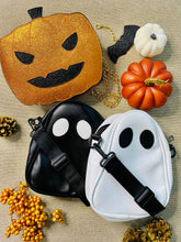 Load image into Gallery viewer, Halloween Pumpkin / Ghost Sling Bag / Skeleton