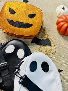 Halloween Pumpkin / Ghost Sling Bag / Skeleton