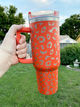 Load image into Gallery viewer, Cheetah 40oz Powder Coated Mug with Handle