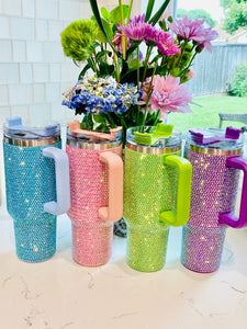 Rhinestone Bling 40oz Tumbler