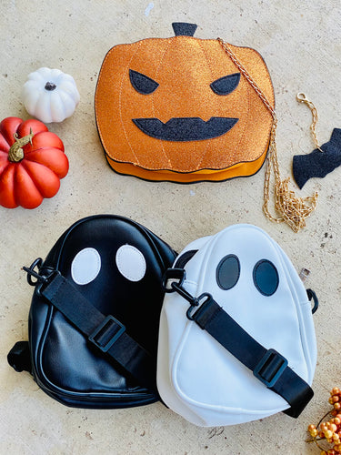 Halloween Pumpkin / Ghost Sling Bag / Skeleton