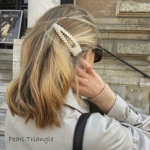 Pearl & Diamond Hair Clips & Scrunchies