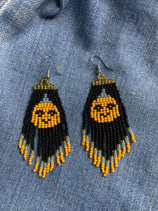 Seed Bead Earrings - Halloween Collection