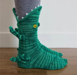 Funky Animal Chomp Socks