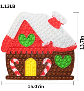 XL Popit Gingerbread House Puzzle