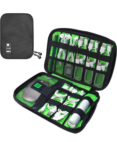 Electronic Storage Organizer Zipper Bags