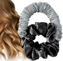 Load image into Gallery viewer, Heatless Curling Silk Scrunchies