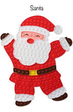 Load image into Gallery viewer, XL Popit Santa Puzzle