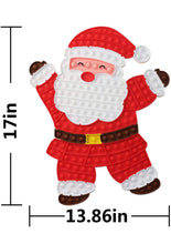 Load image into Gallery viewer, XL Popit Santa Puzzle