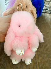 Load image into Gallery viewer, Buttery Soft Bunny purse clip Keychain