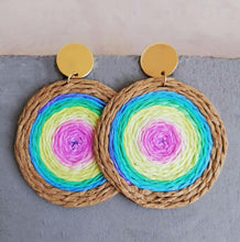 Load image into Gallery viewer, Rattan Earrings