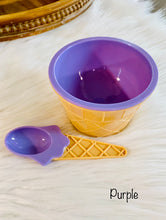 Load image into Gallery viewer, Ice cream &amp; Bowl Set