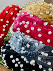 Velvet & Pearl Headbands