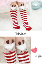 Load image into Gallery viewer, Kids snugly, cuddly animal socks