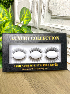 Luxury Collection Adhesive Eyeliner & Lash Kit