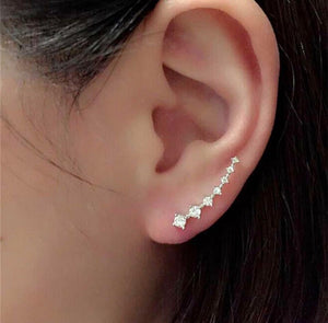 Climber Earring Collection - Diamond