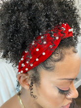 Load image into Gallery viewer, Velvet &amp; Pearl Headbands