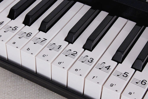 Piano Key Removable Stickers