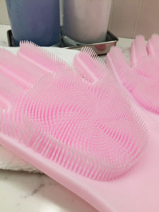 Soapy Suds Scrubbing Gloves