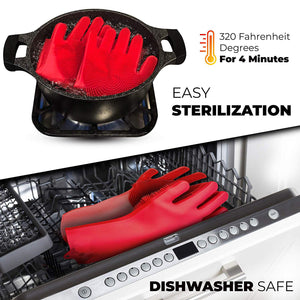 Soapy Suds Scrubbing Gloves