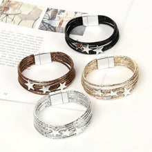 Load image into Gallery viewer, Star Bracelet w/ magnetic clasp